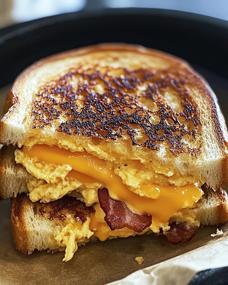 Breakfast Grilled Cheese