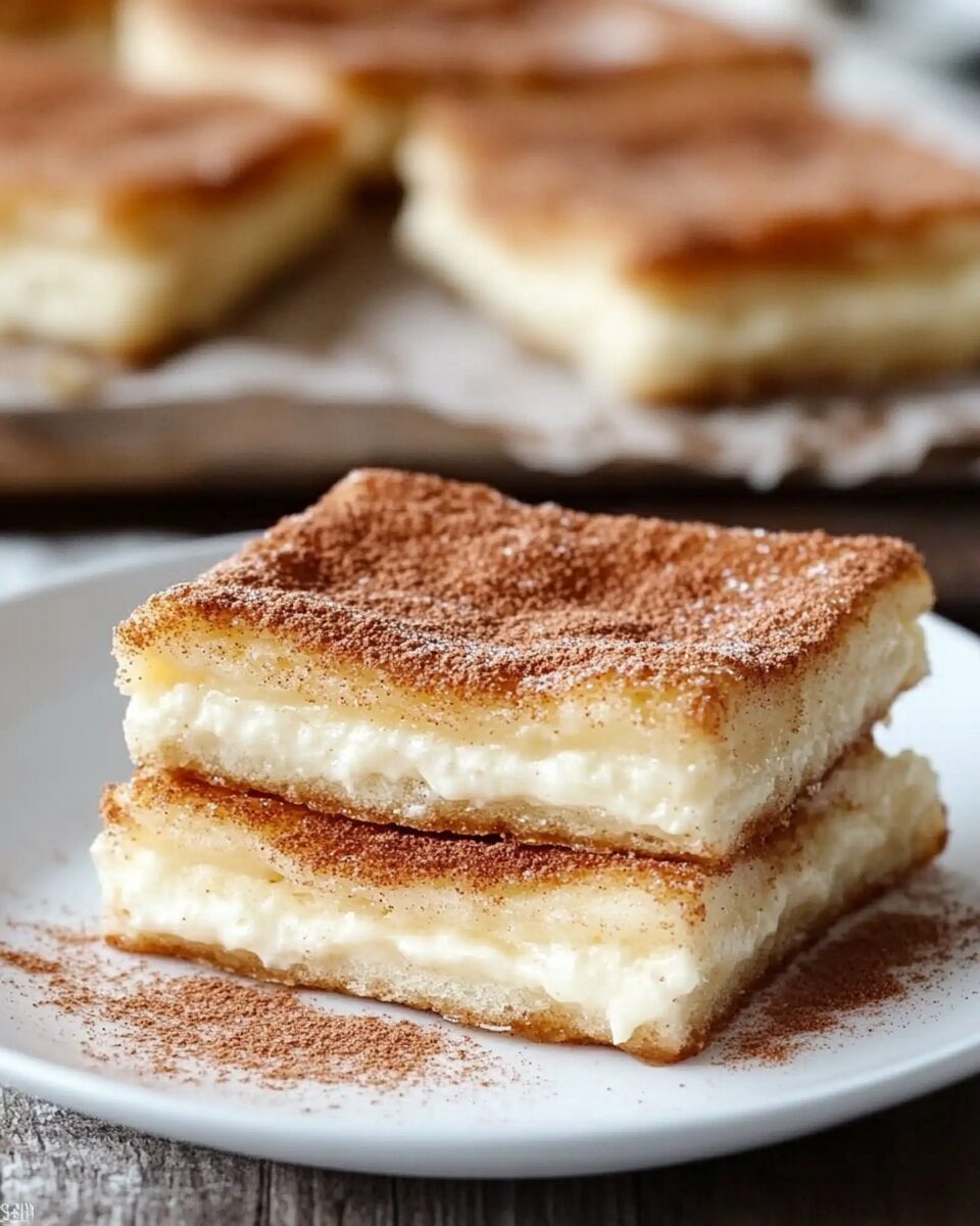 Churro Cheesecake Bars