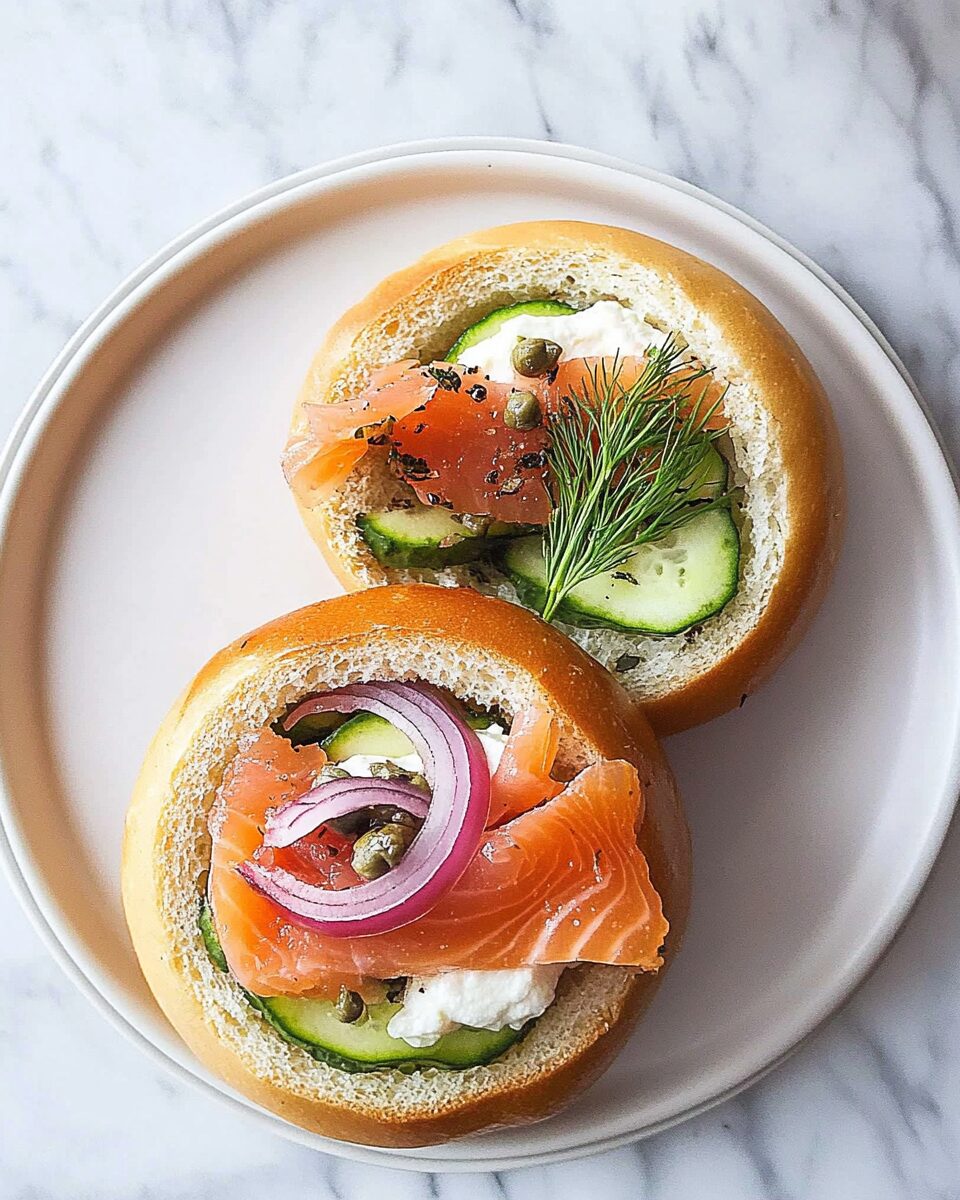 Smoked Salmon Bagel