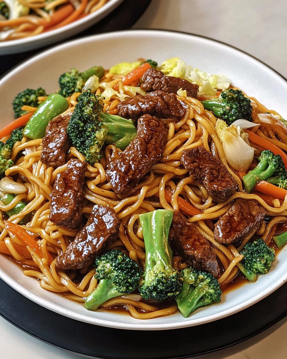Beef and Broccoli Lo Mein