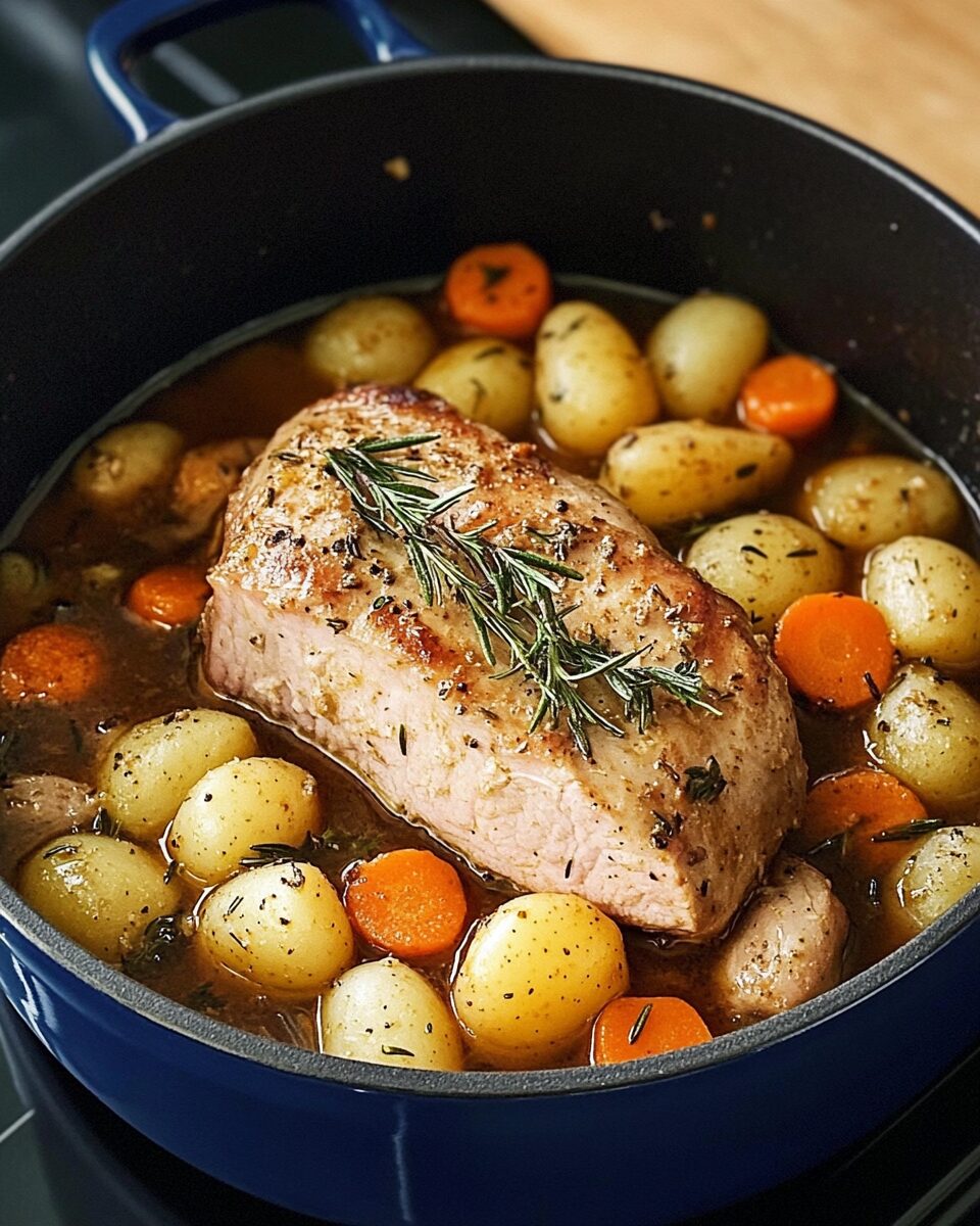 Dutch Oven Pork Loin