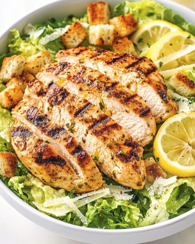 Grilled Chicken Caesar Salad