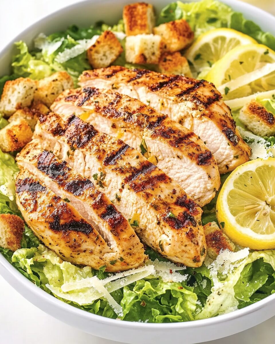 Grilled Chicken Caesar Salad