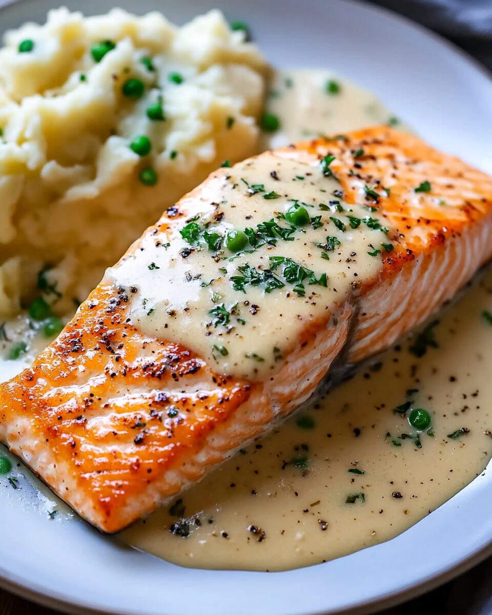 Creamy Garlic Butter Salmon