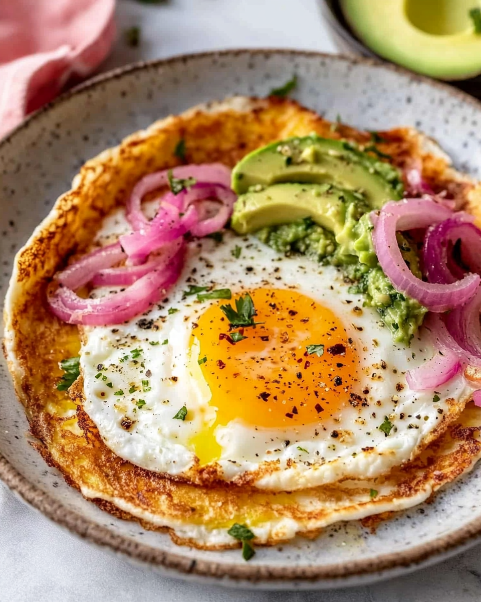 Crispy Feta Fried Eggs