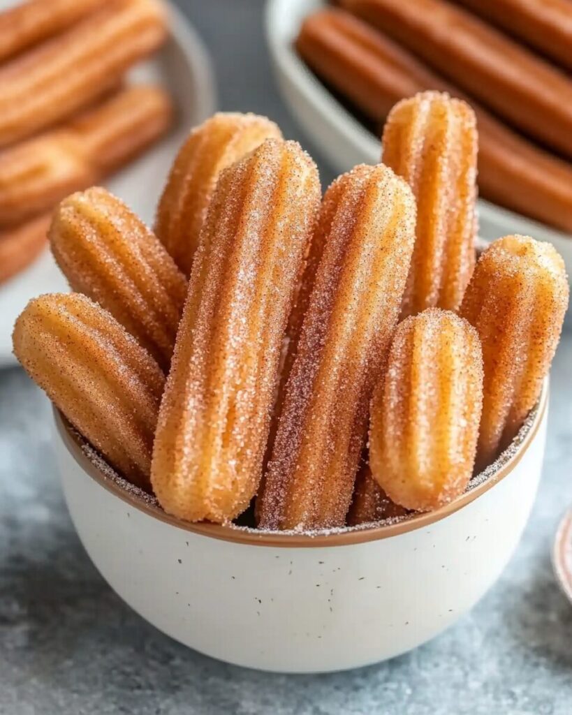 Baked Churro Bites
