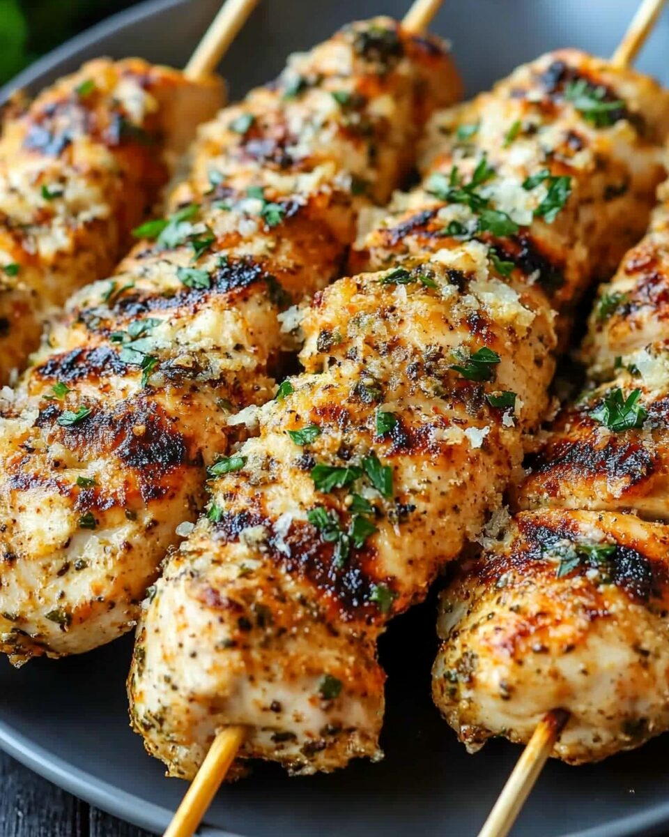 Garlic Parmesan Grilled Chicken