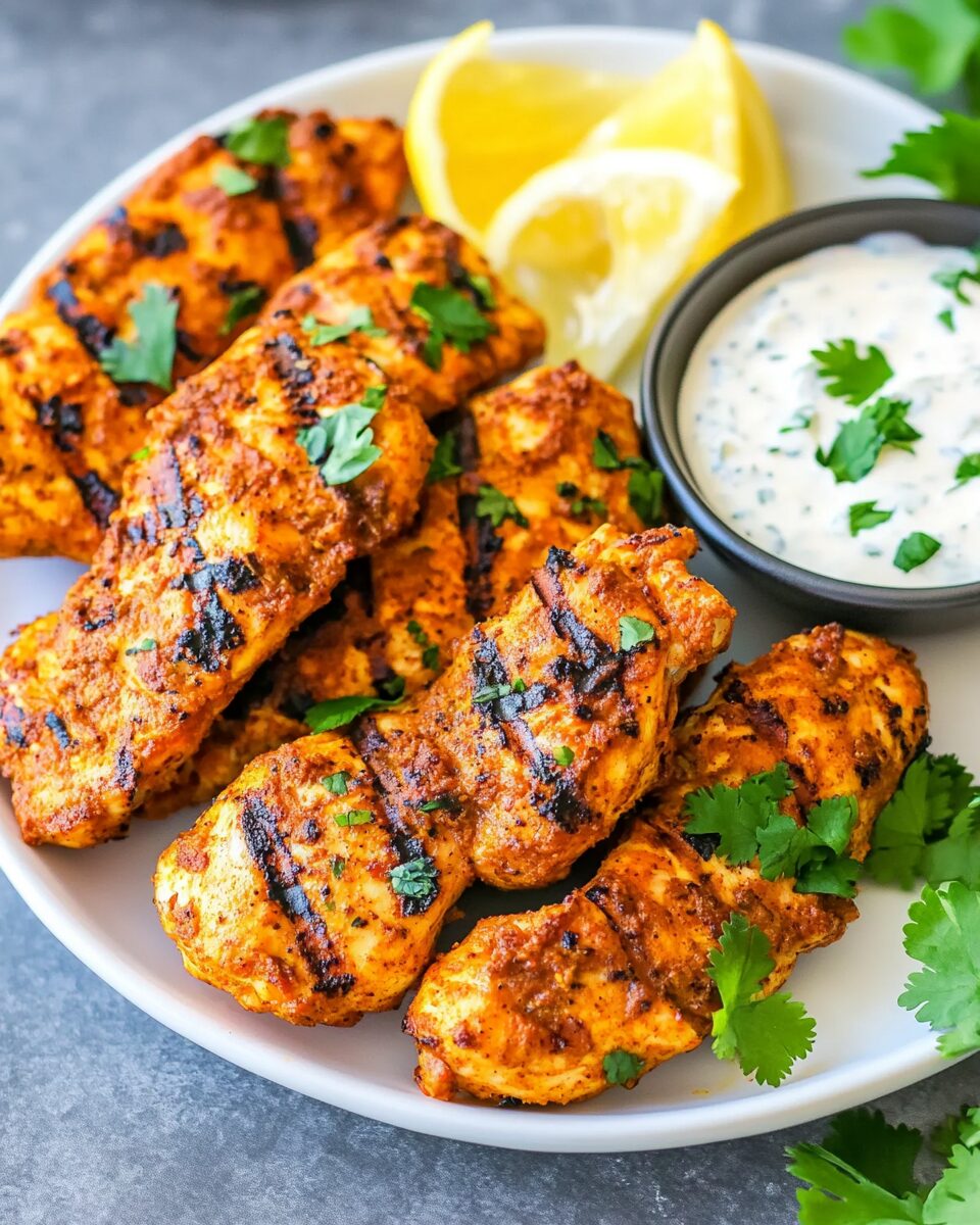 Grilled Tandoori Chicken