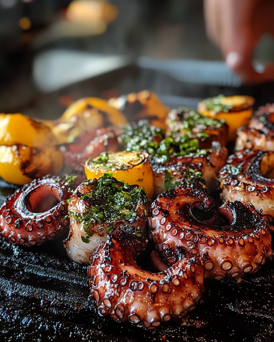 Gourmet Grilled Octopus
