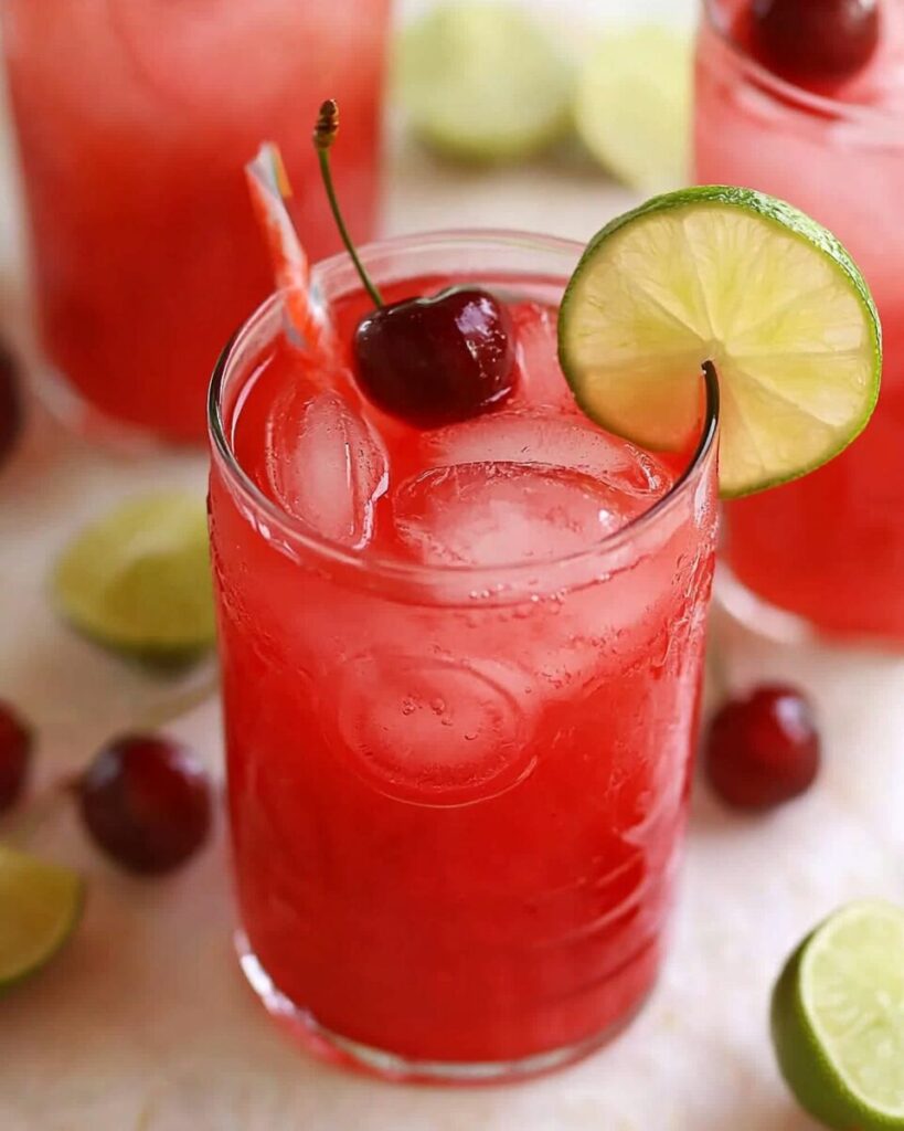 Fresh Cherry Limeade