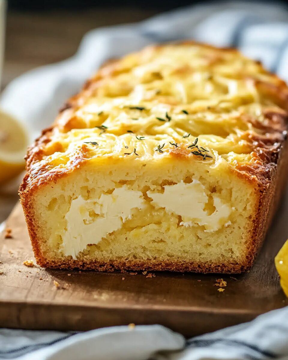 Lemon Cream Cheese Bread
