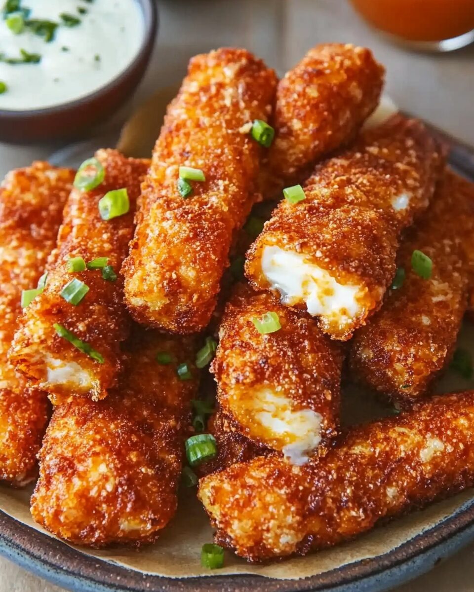 Crispy Nashville Hot Mozzarella Sticks (Chili's Copycat)
