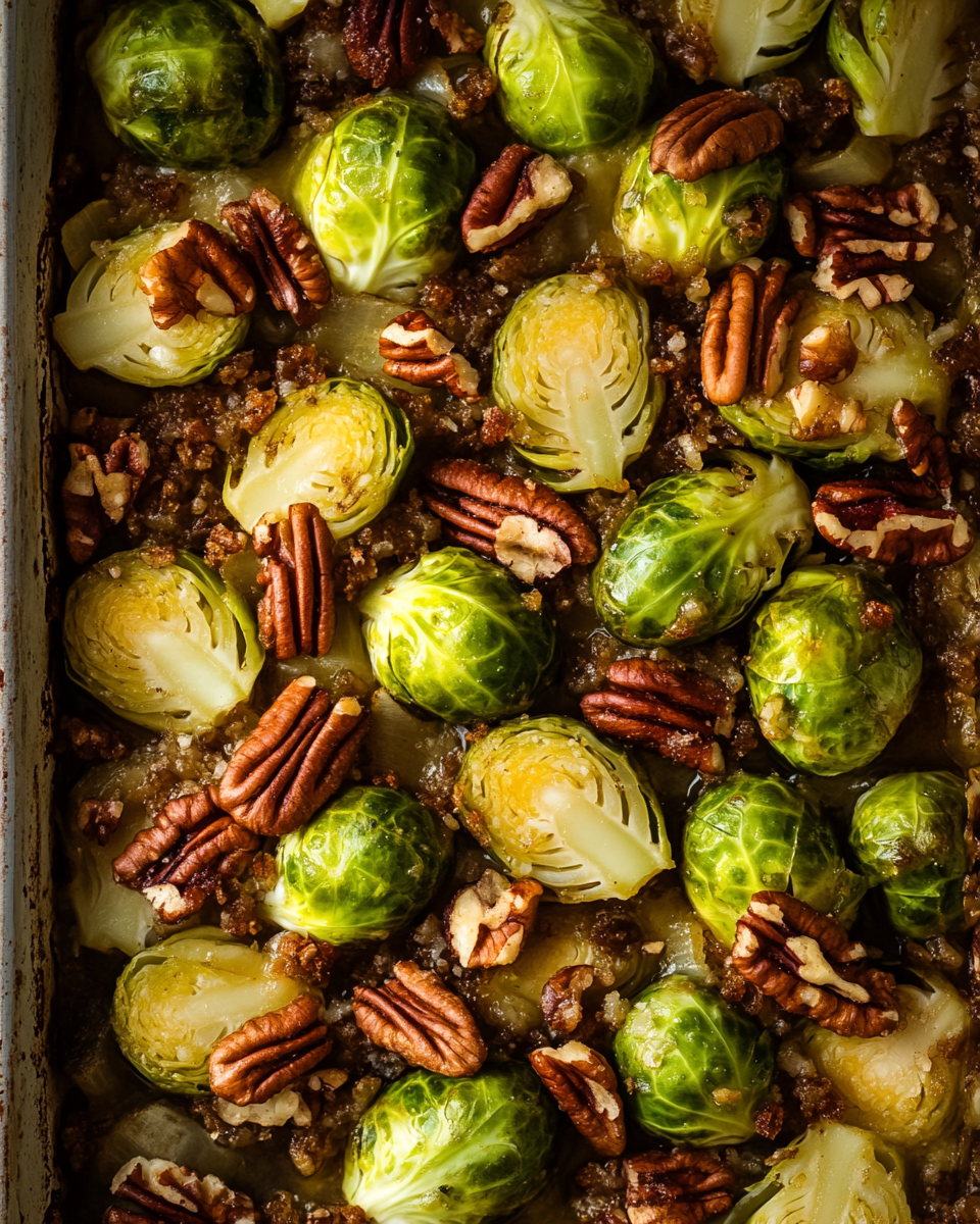 Crispy Balsamic Brussels Sprouts