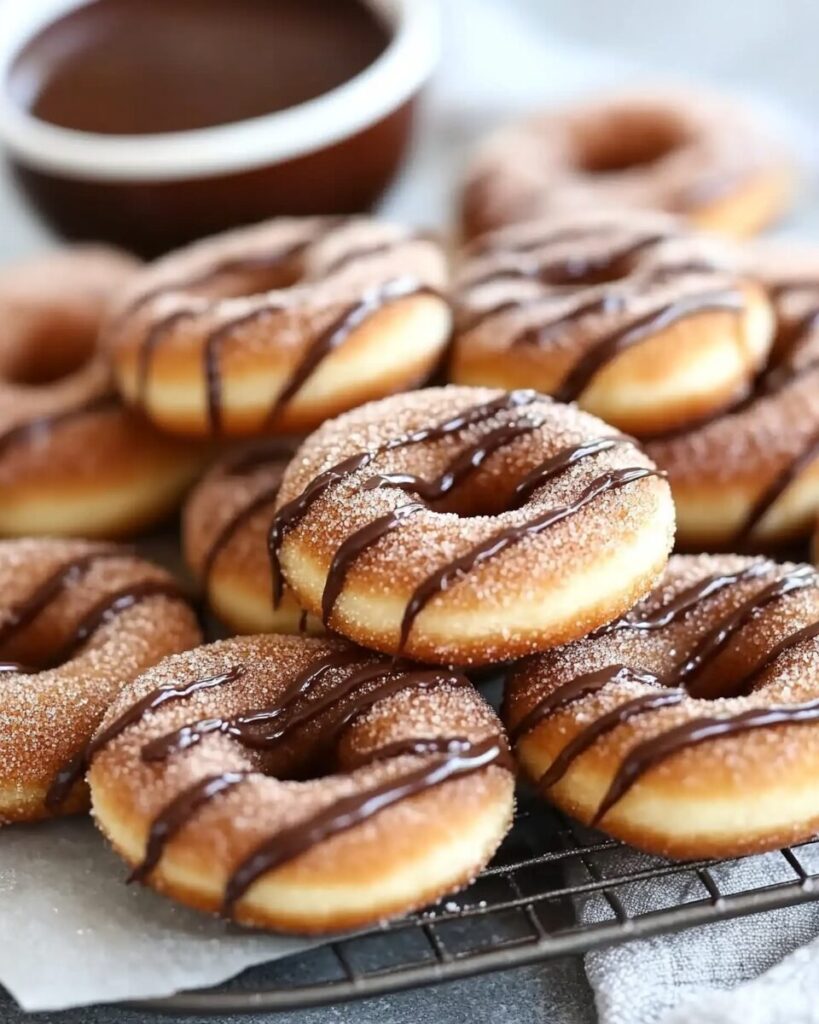 Churro Donut Bites