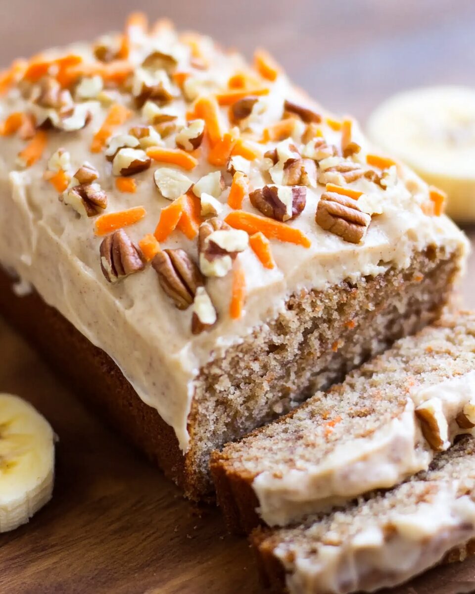 Carrot Cake Banana Bread