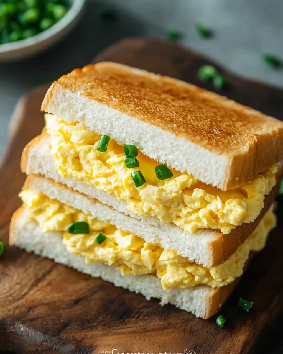Japanese Egg Sandwich (Tamago Sando)