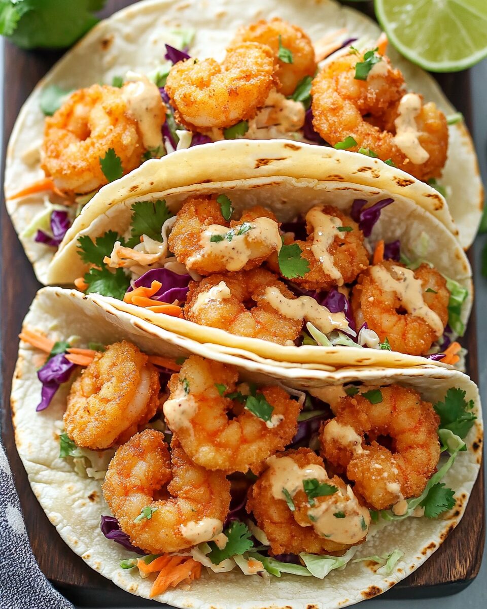 Bang Bang Shrimp Tacos
