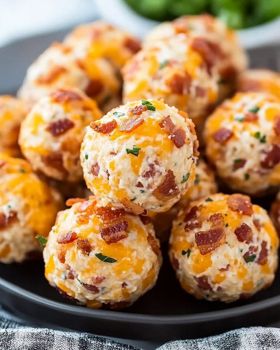 Mini Bacon Ranch Cheeseballs