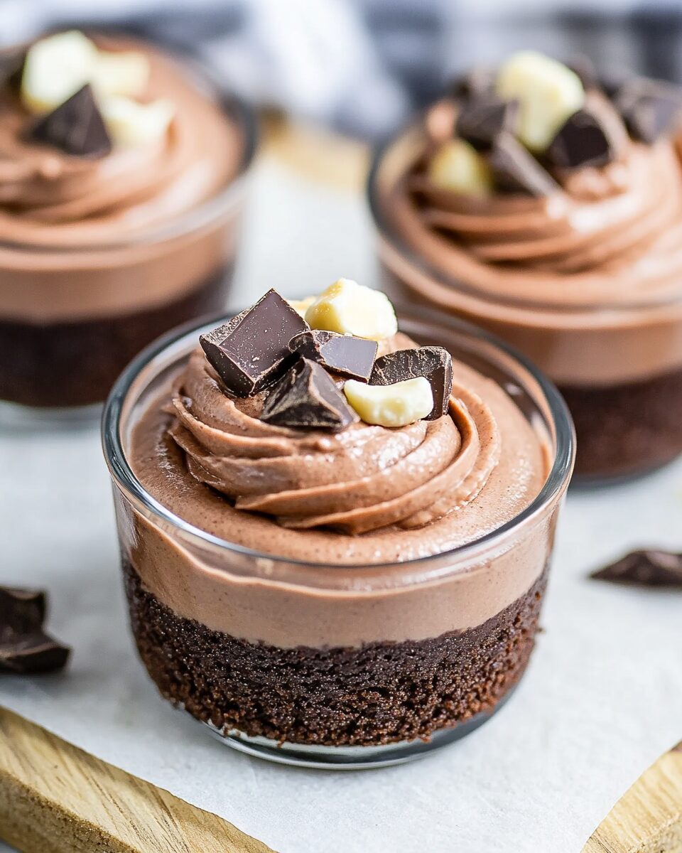 Chocolate Hazelnut Mascarpone Cups