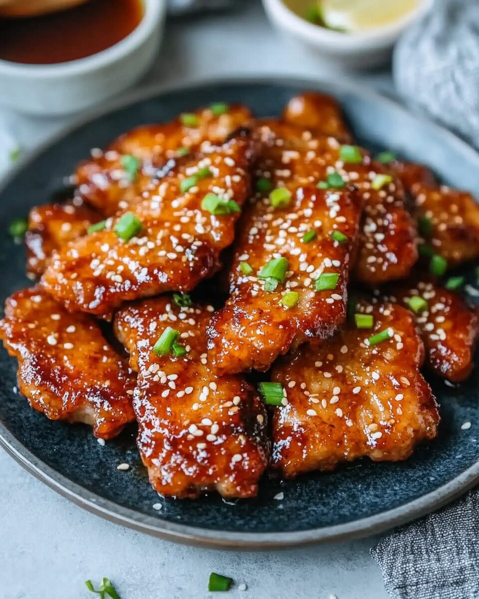 Honey Garlic Pork Chops