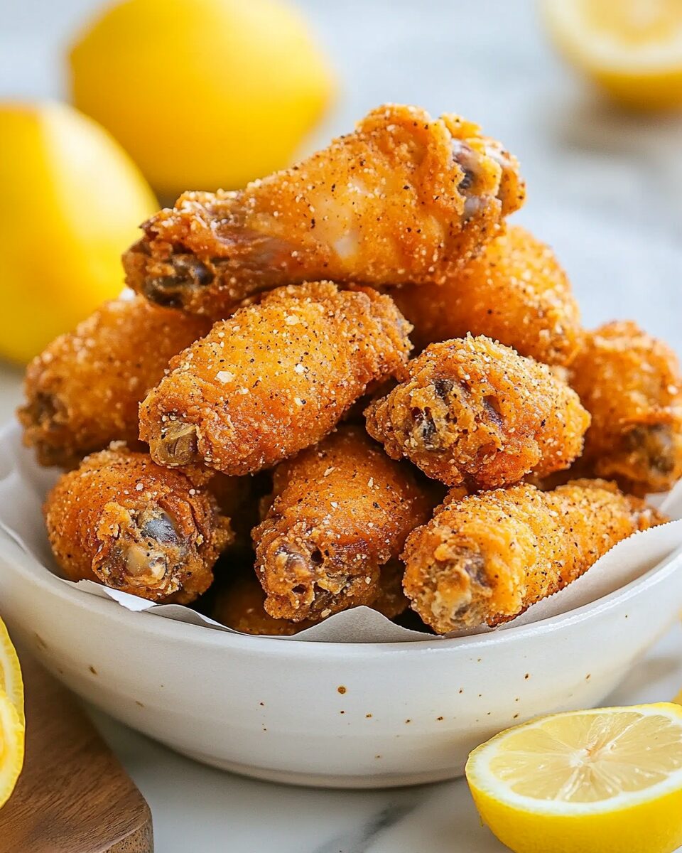 Lemon Pepper Wings