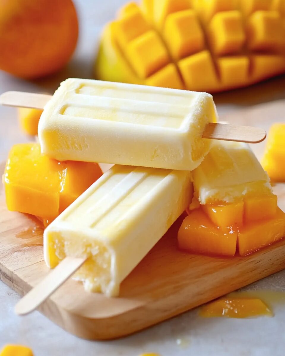 Mango Popsicles