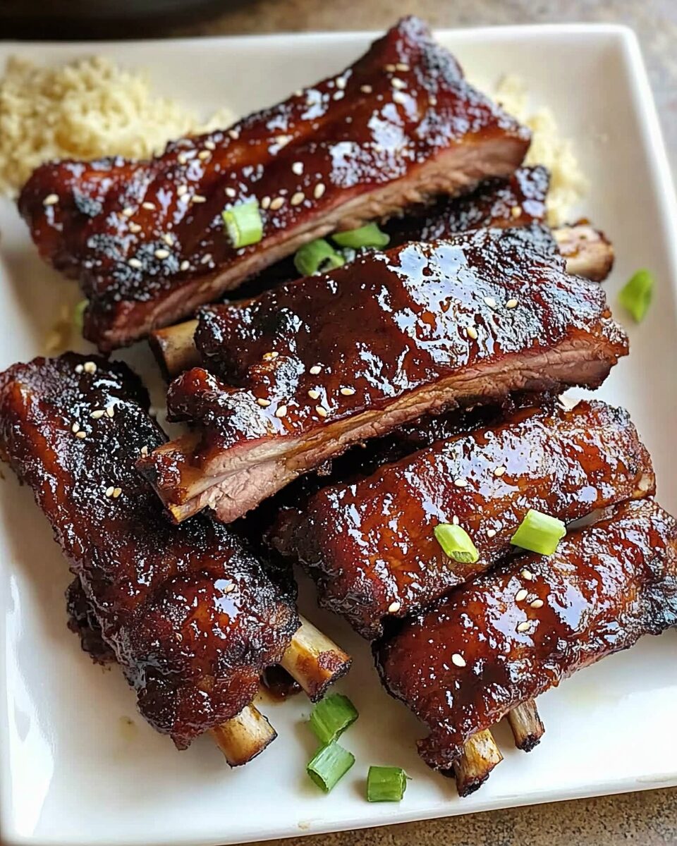 Sticky Asian Pork Ribs