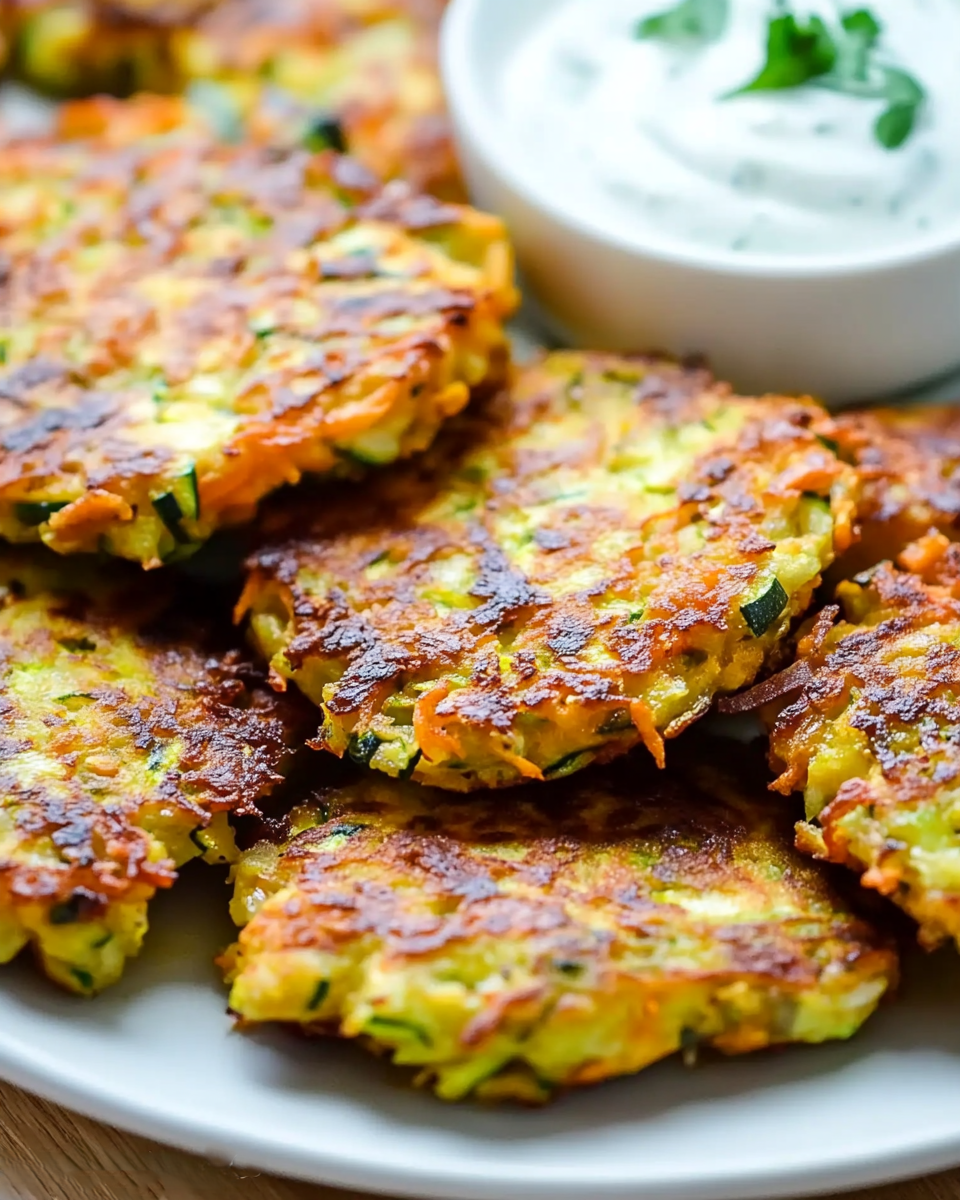Zucchini & Sweet Potato Fritters