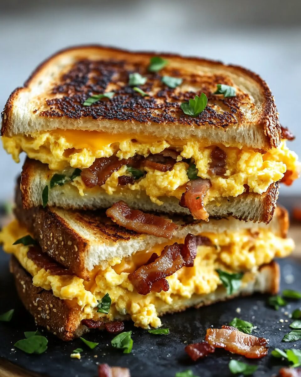 Breakfast Grilled Cheese