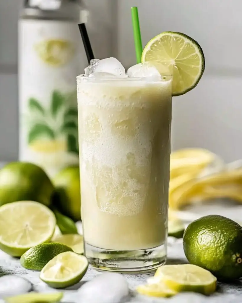 Creamy Coconut Milk Brazilian Lemonade (Limeade)