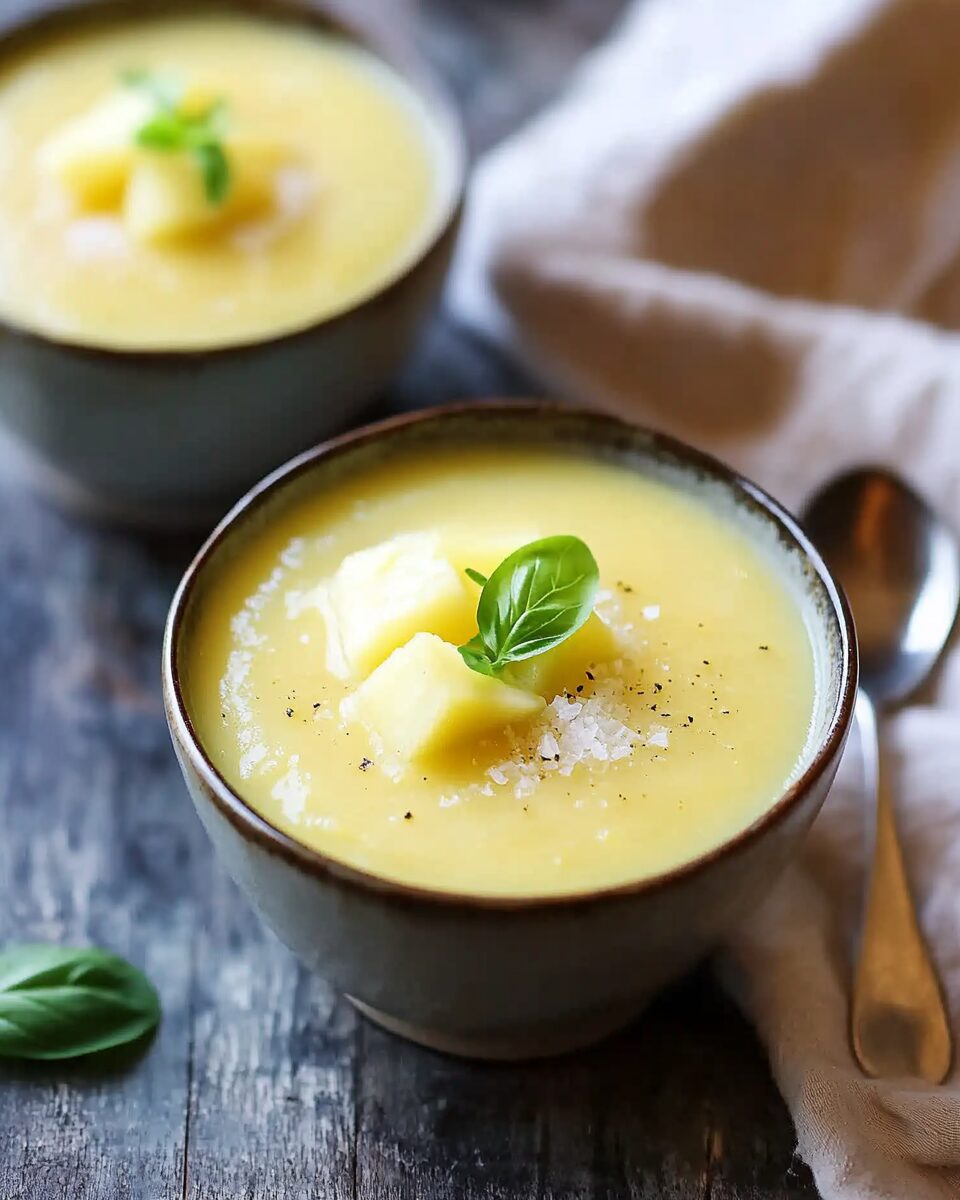 Chilled Pineapple Soup