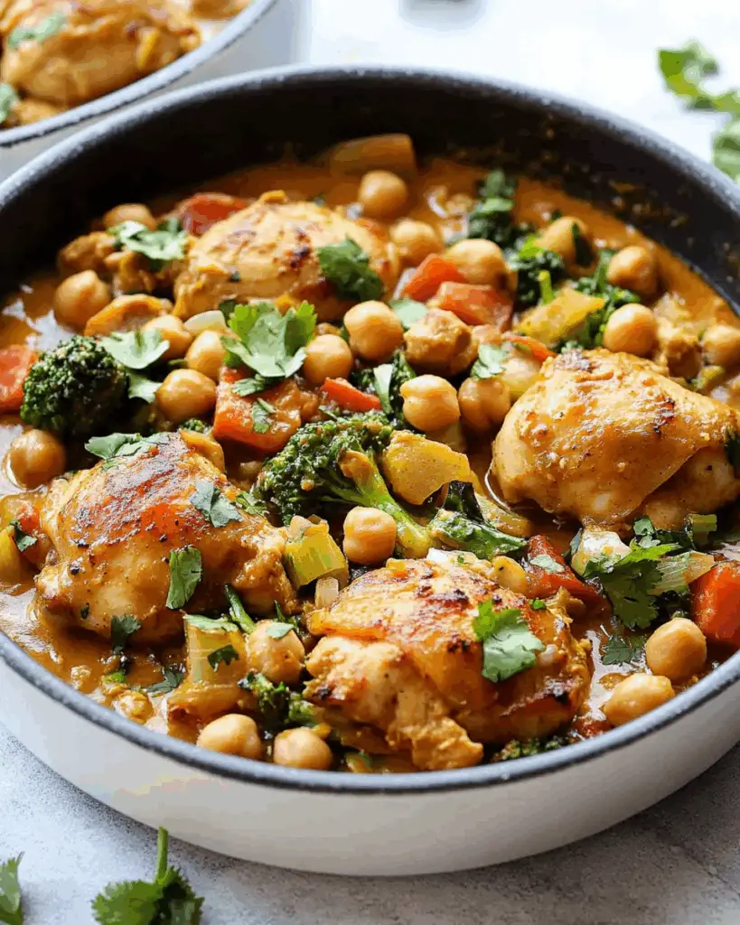 Thai Peanut Chicken Curry