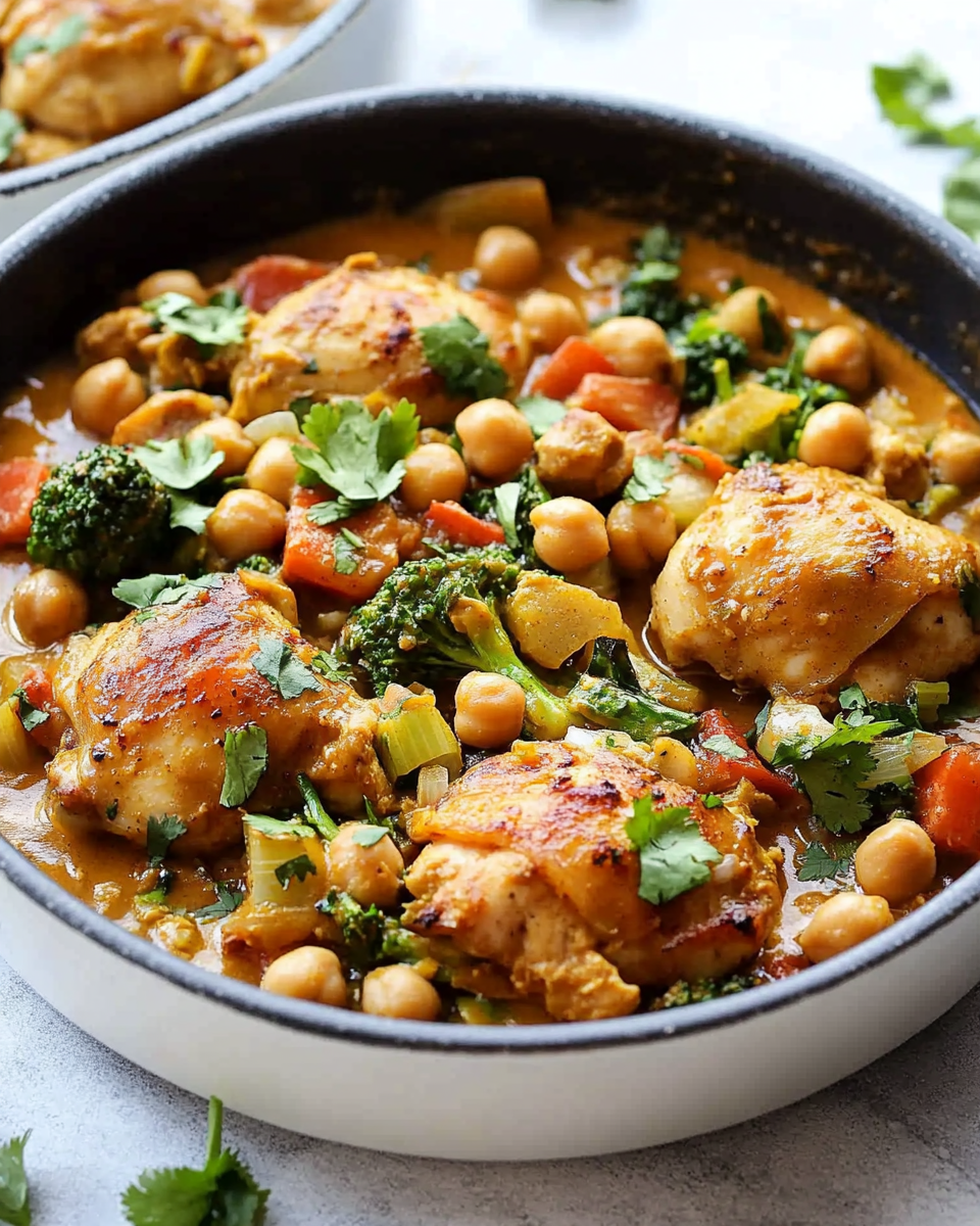 Thai Peanut Chicken Curry