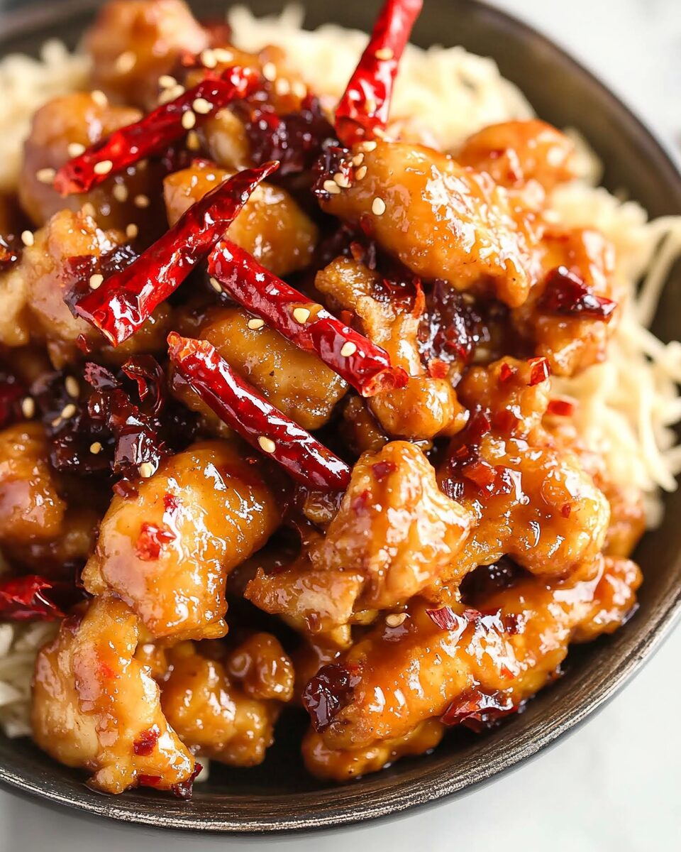 Hot Orange Chicken Panda Express