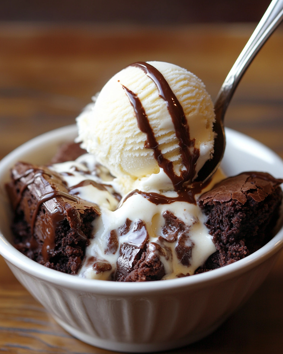 One-Minute Microwave Brownie