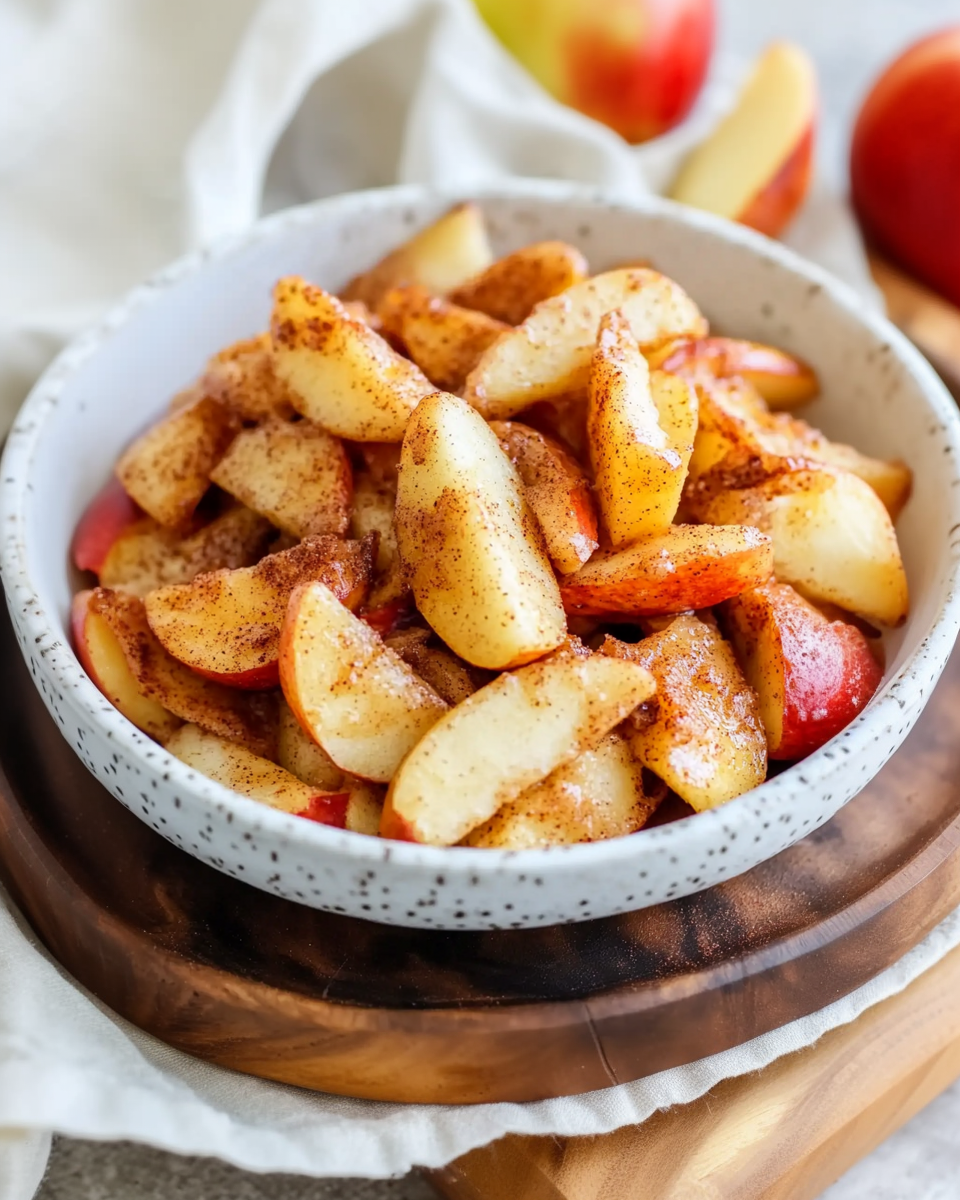 Air Fryer Cinnamon Apples