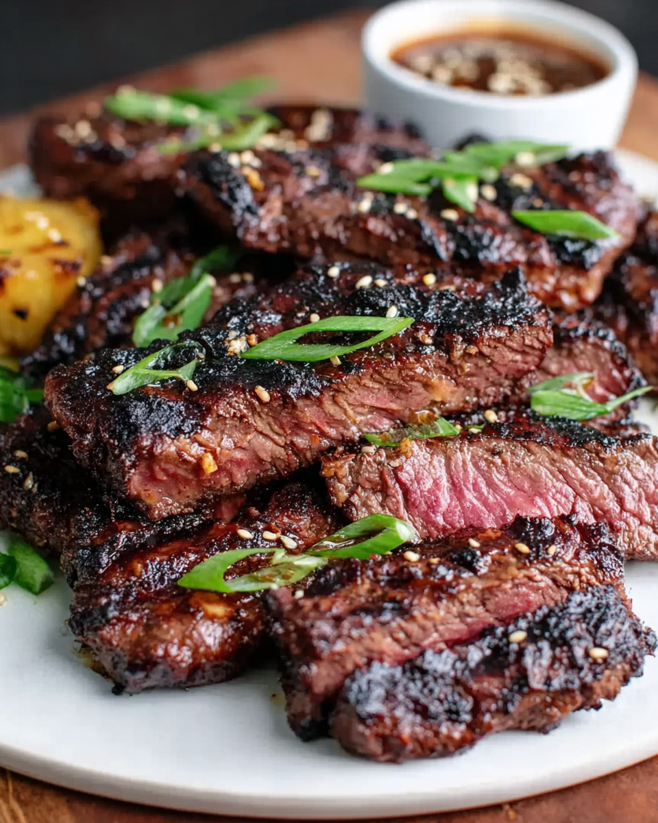 Asian BBQ Maui Style Beef - Grilled Boneless Short Ribs
