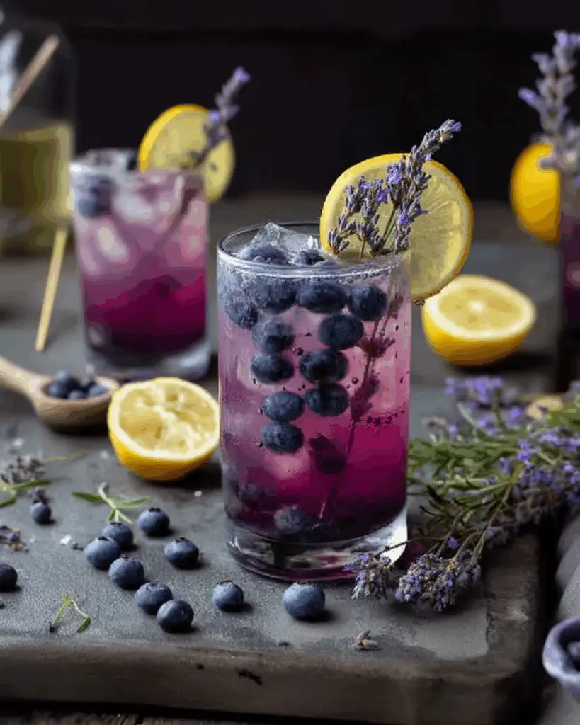 Blueberry Lavender Lemonade