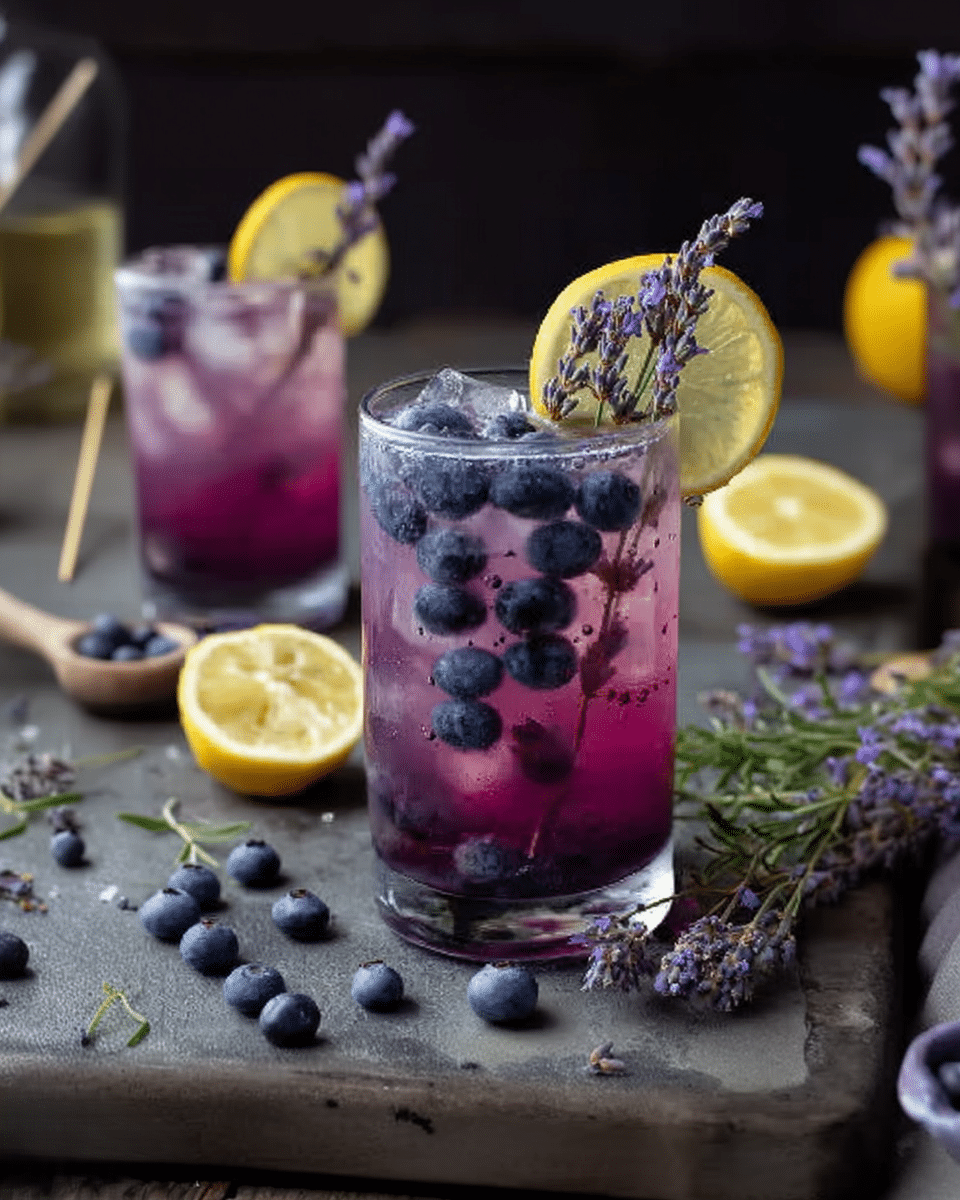 Blueberry Lavender Lemonade