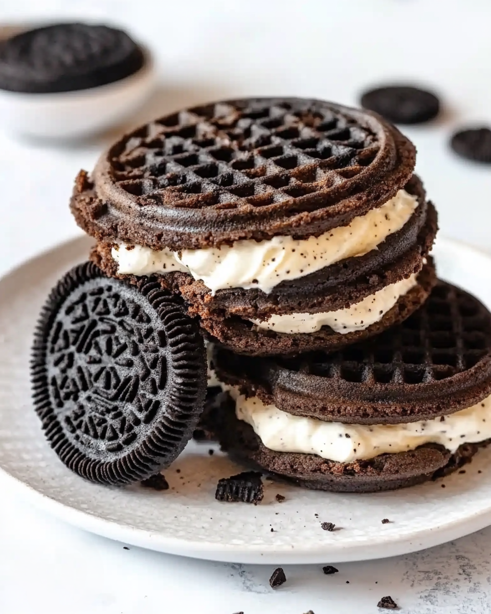 Oreo Chaffles