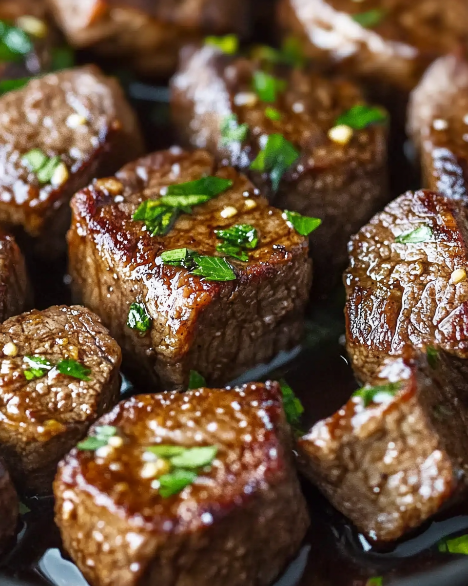 Garlic Butter Beef Cubes