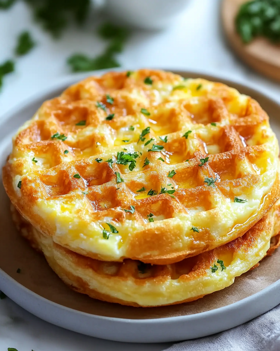 Egg and Cheese Chaffle