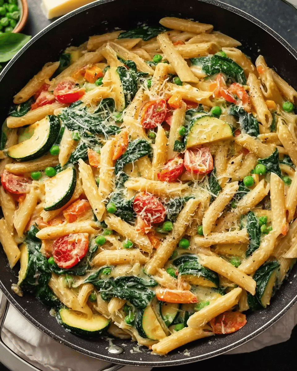 One-Pot Pasta Primavera