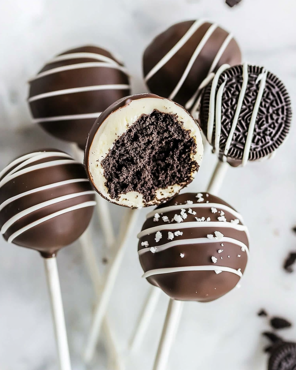 3 Ingredient No Bake Oreo Cake Pops