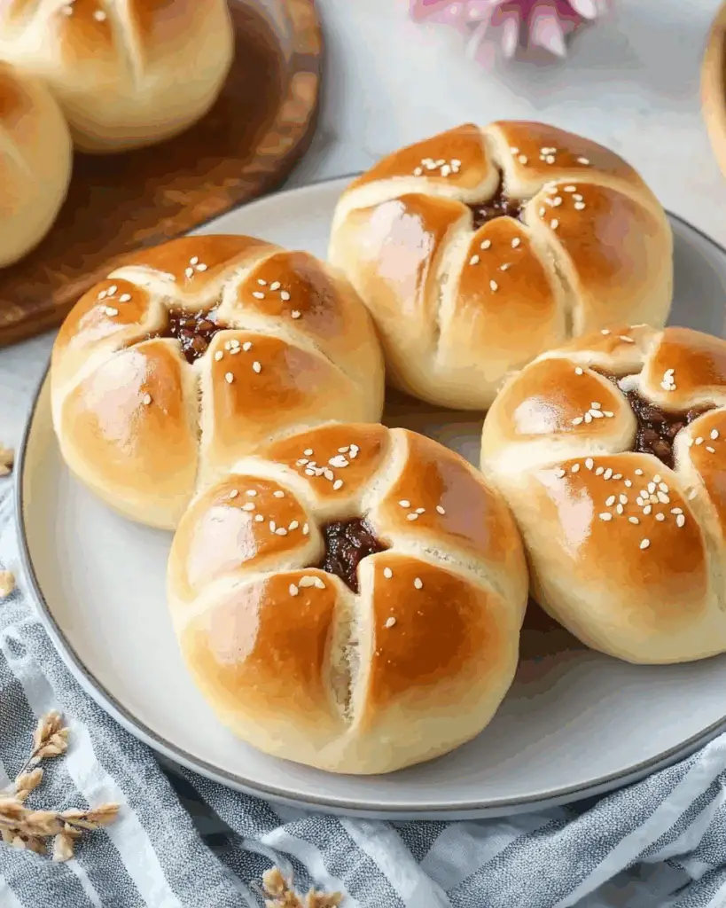 Red Bean Milk Buns
