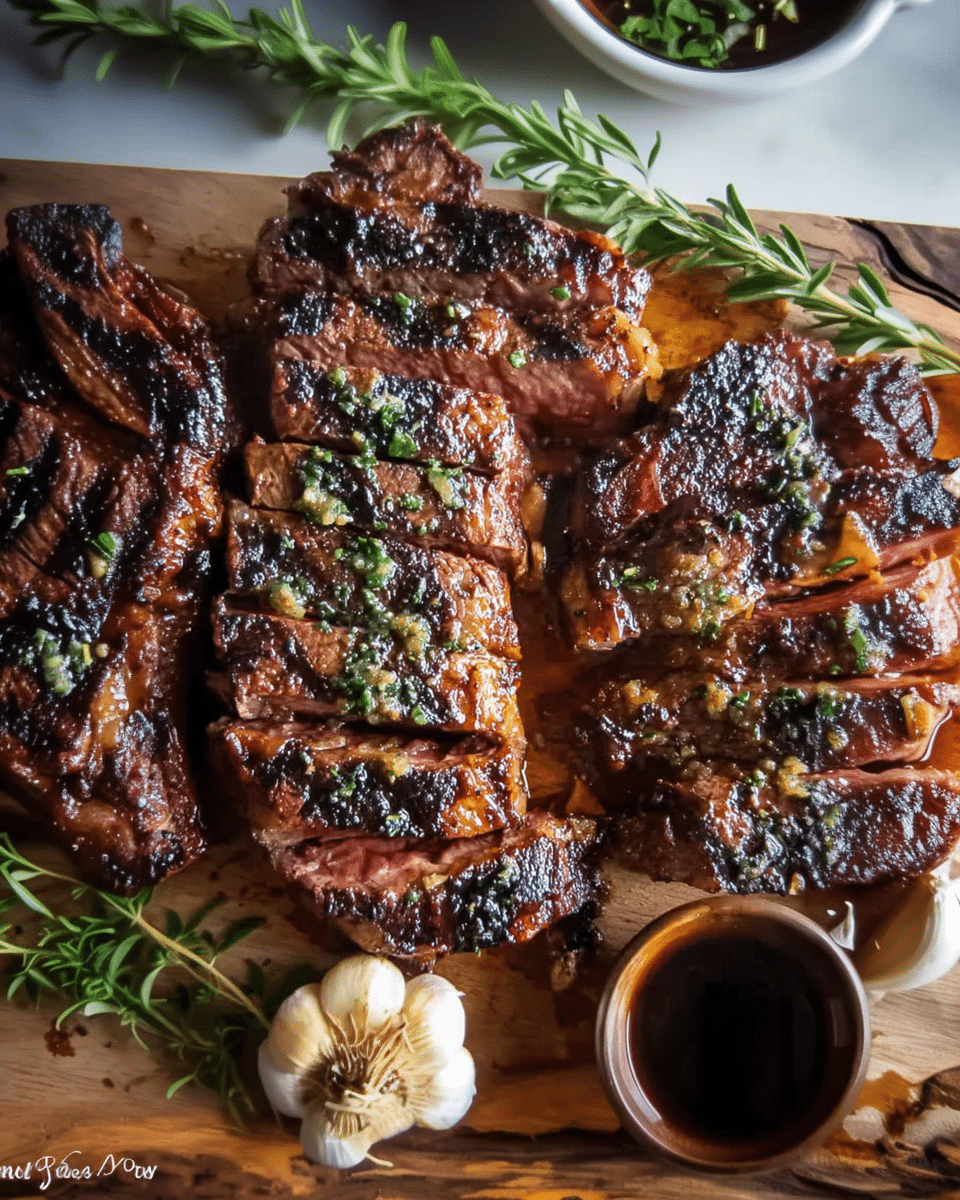 Cajun Butter Bourbon Steak