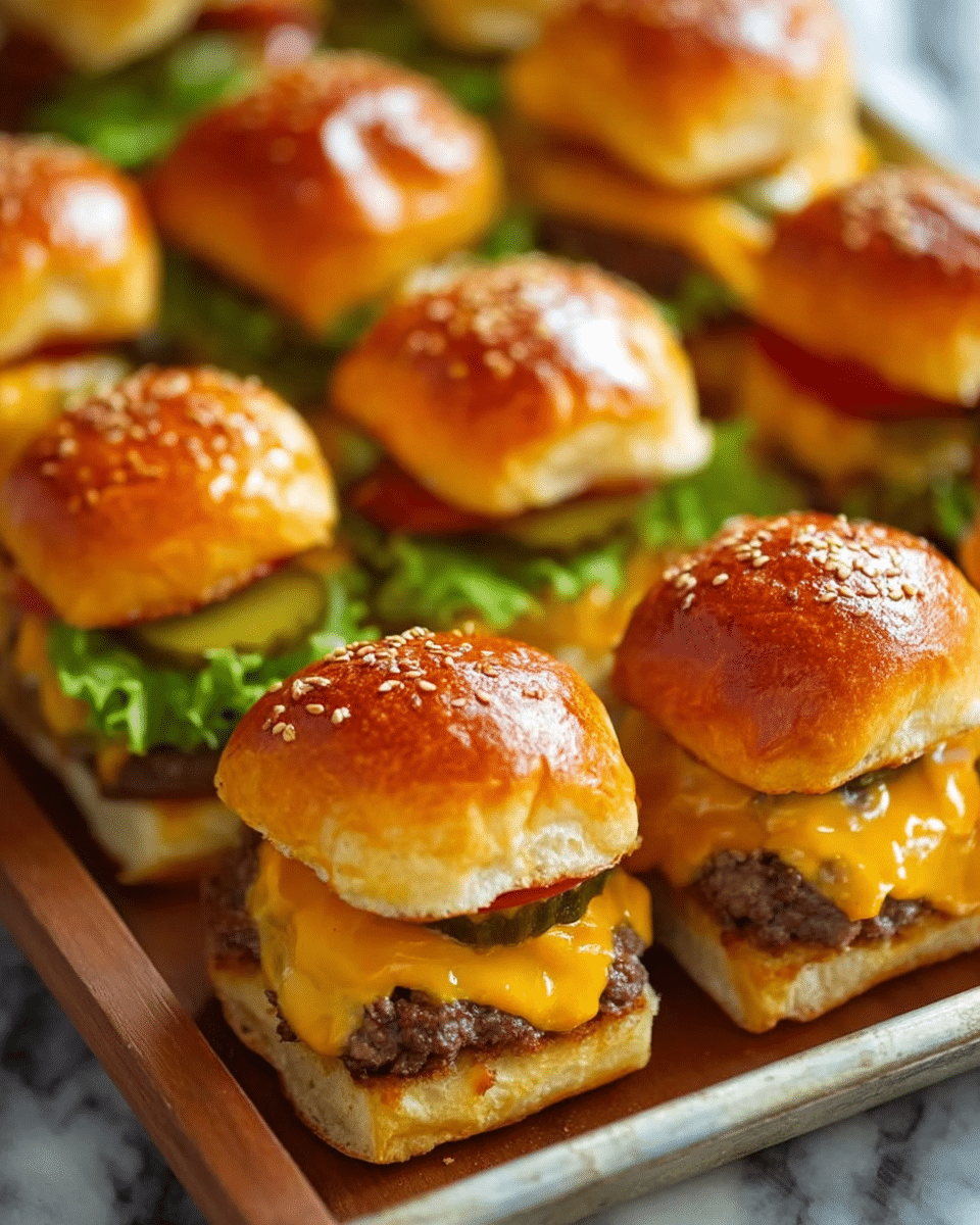 Cheeseburger Sliders