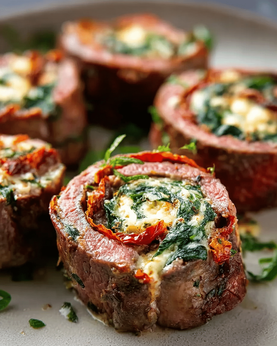 Steak Pinwheels