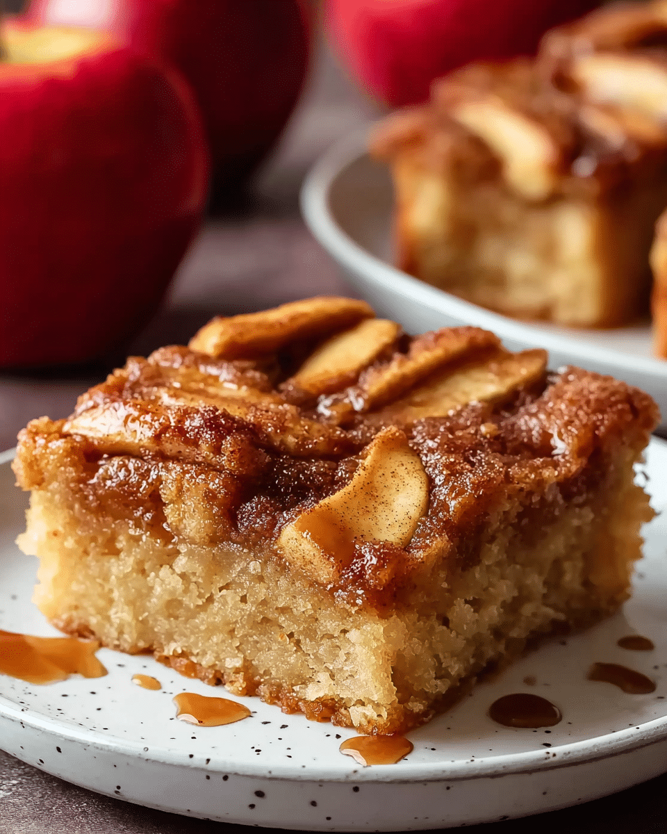 Apple Cinnamon Sheet Cake