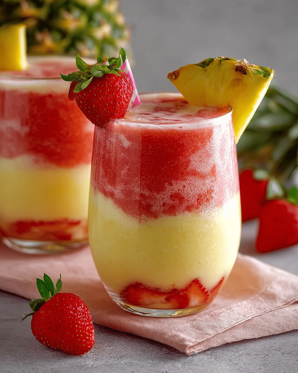 Strawberry Pina Colada